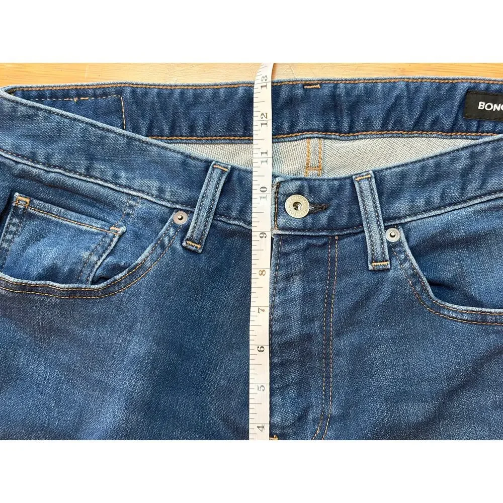 Bonobos Men’s Jeans 33x32 Slim Fit Stretch Medium Wash Blue Denim